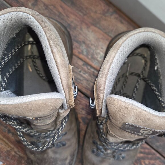 Scarpa Leather Lace Up Made In Italy Hiking Boots - Women's Size 6 US - Picture 8 of 9
